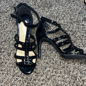 Gianni Bini Black Patent Leather Heels